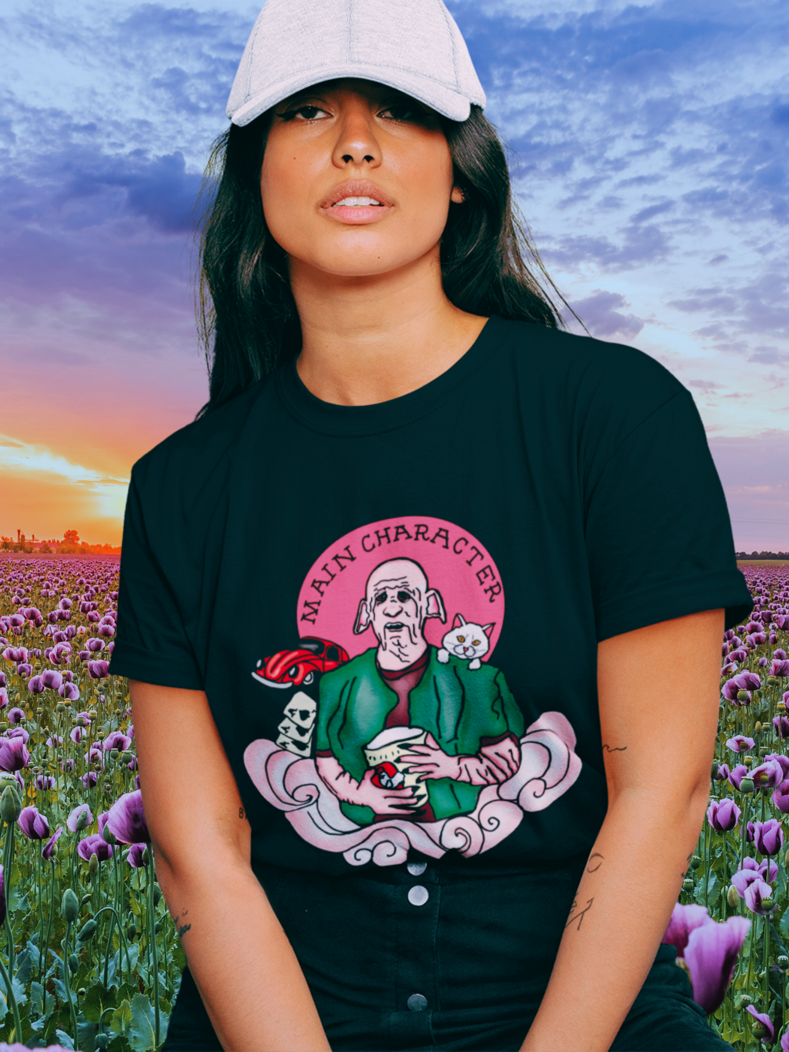 Clem “Main Character” Super Soft T-shirt