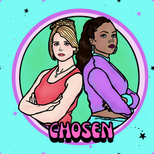 Load image into Gallery viewer, "Chosen" Buffy & Kendra Super Soft Unisex Tshirt
