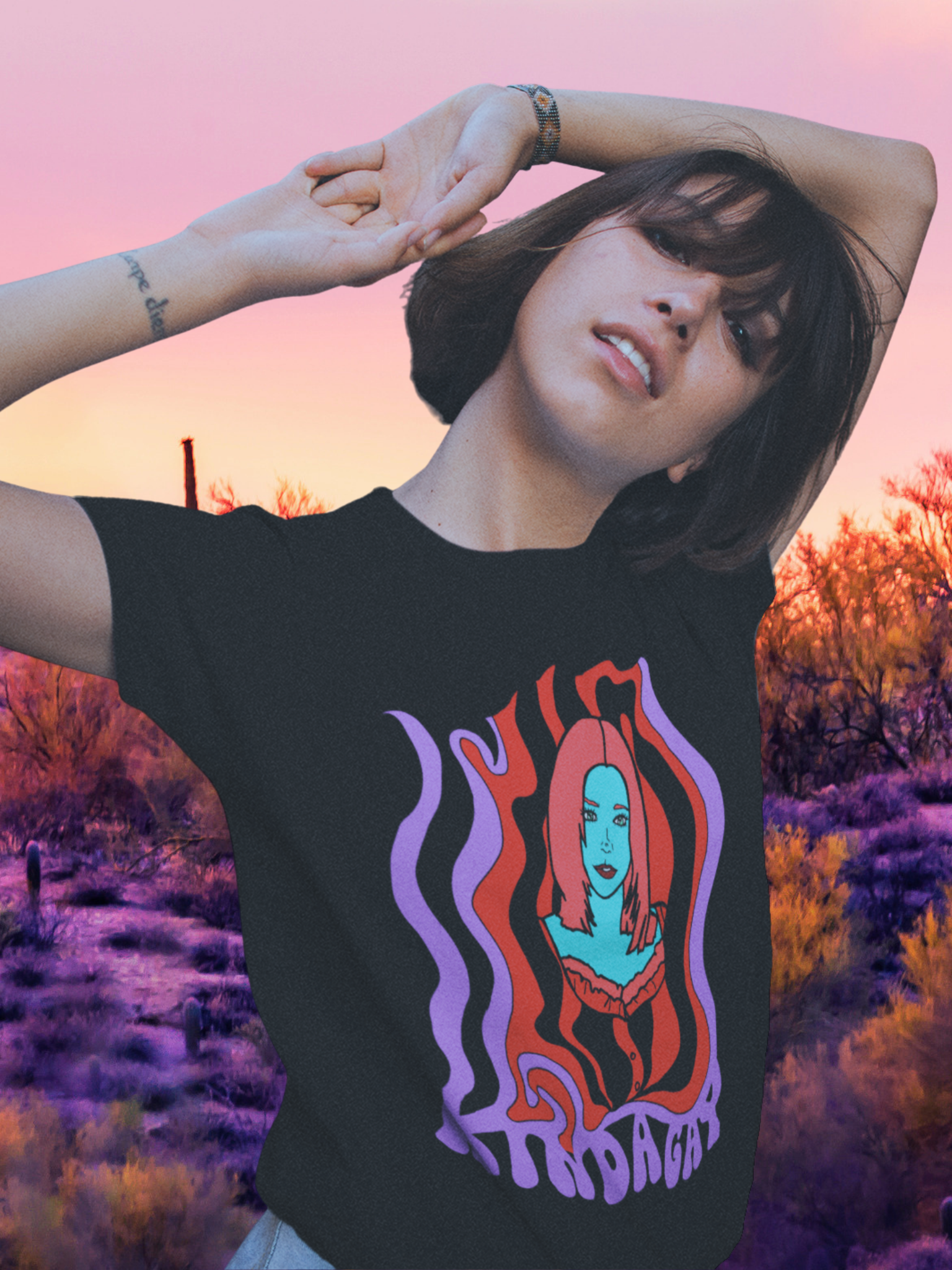 "Kinda Gay" Vamp Willow Vintage Style Unisex Tee