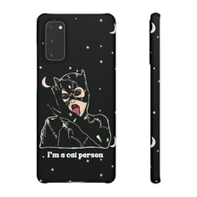 Load image into Gallery viewer, "I'm a Cat Person" Phone Snap Case