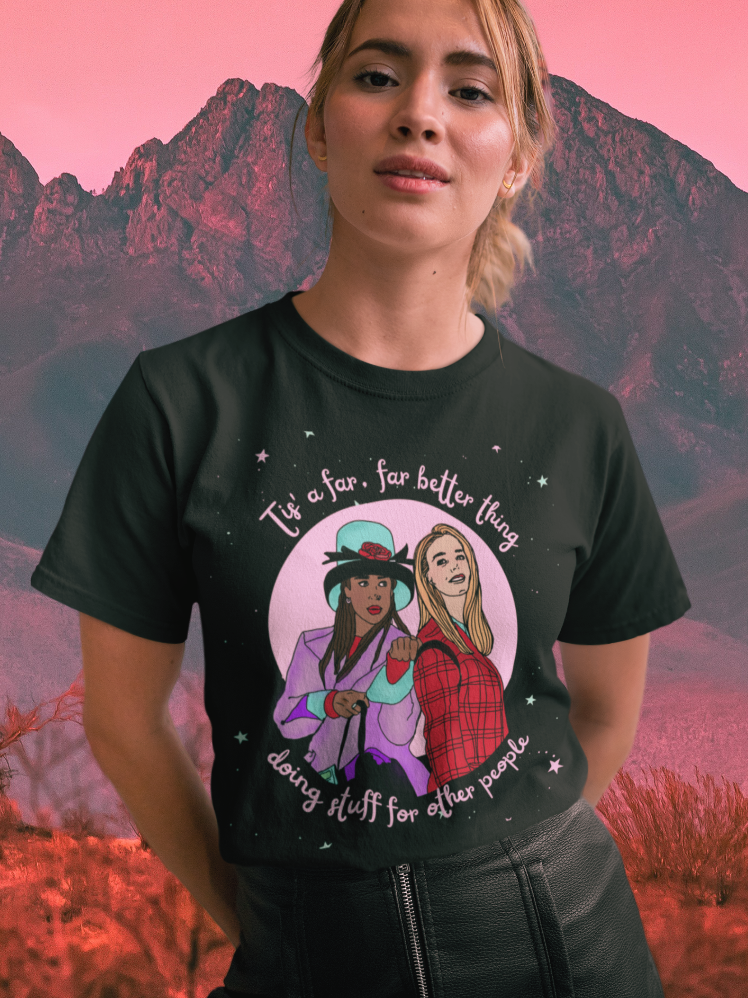 “Tis a Far Far Better Thing” Clueless Super Soft Unisex Tshirt