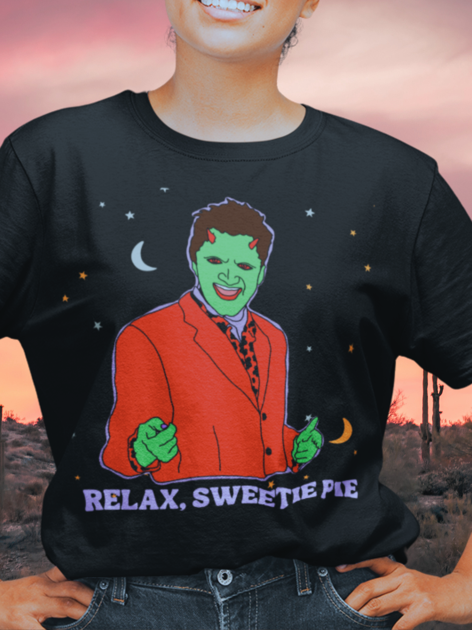 Lorne "Relax, Sweetie Pie" Super Soft Unisex Tshirt