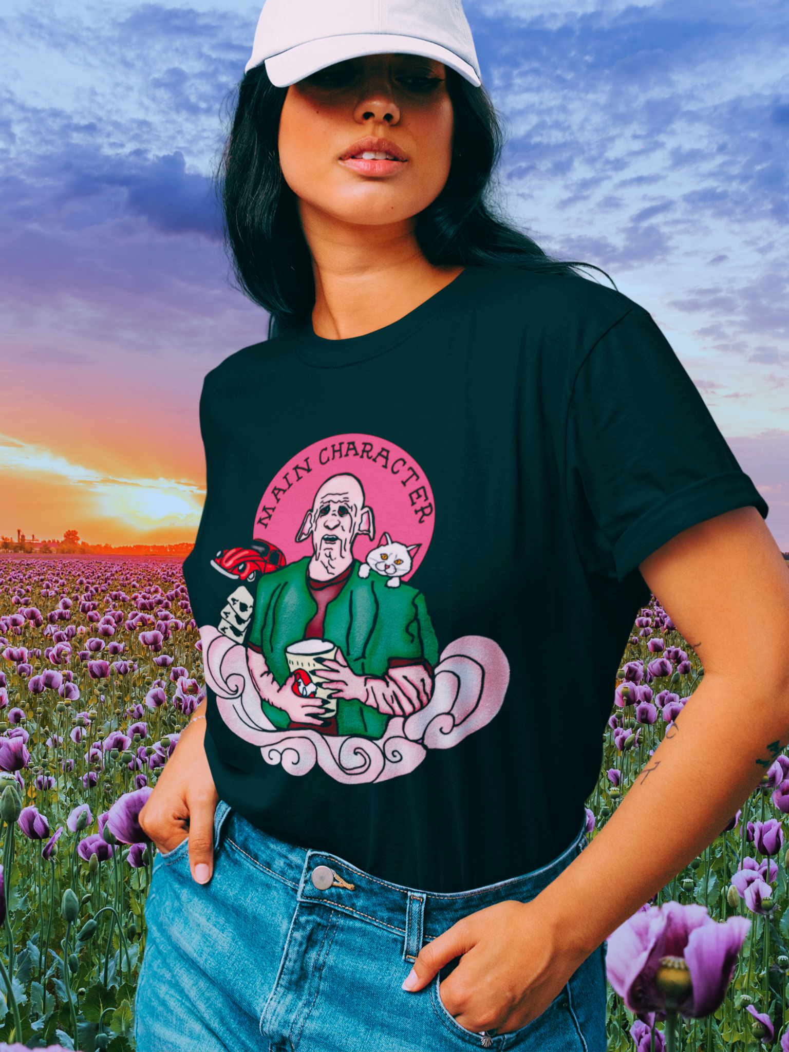 Clem “Main Character” Super Soft T-shirt