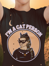 Load image into Gallery viewer, “I&#39;m a Cat Person” Eartha Kitt Unisex T-shirt
