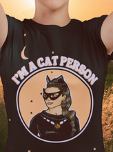 Load image into Gallery viewer, “I'm a Cat Person” Eartha Kitt Unisex T-shirt