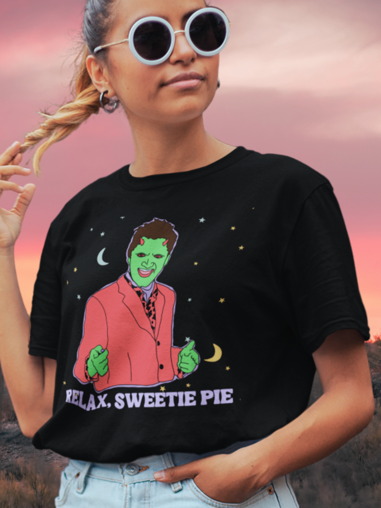 Lorne "Relax, Sweetie Pie" Super Soft Unisex Tshirt