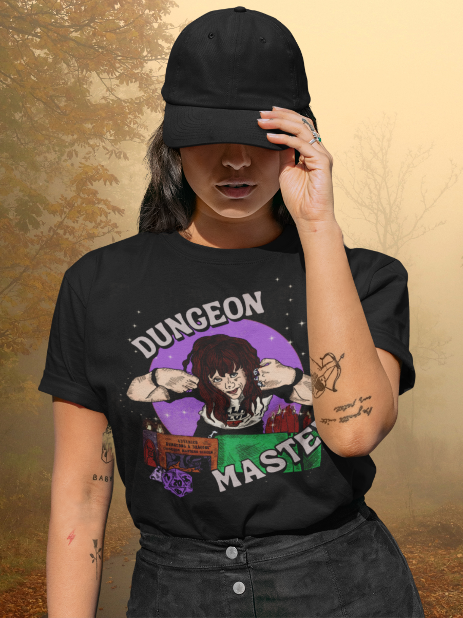 "Dungeon Master"  Vintage Style Unisex Tee