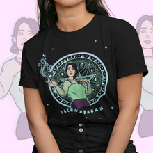 Load image into Gallery viewer, “Technopagan” Jenny Calendar Super Soft Unisex Tshirt