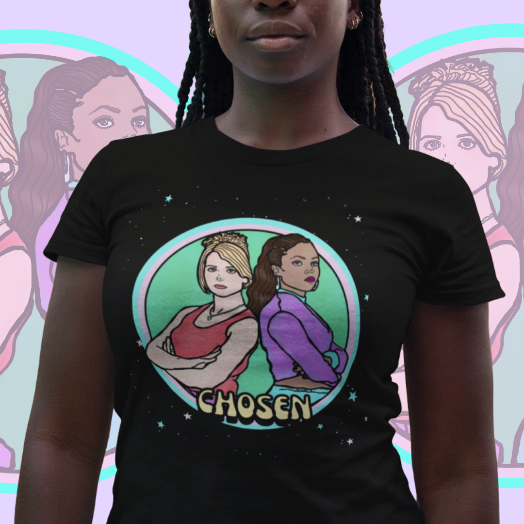 "Chosen" Buffy & Kendra  Super Soft Unisex Tshirt