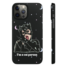 Load image into Gallery viewer, "I'm a Cat Person" Phone Snap Case
