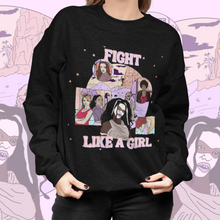 Load image into Gallery viewer, Fight Like a Girl Sweatshirt