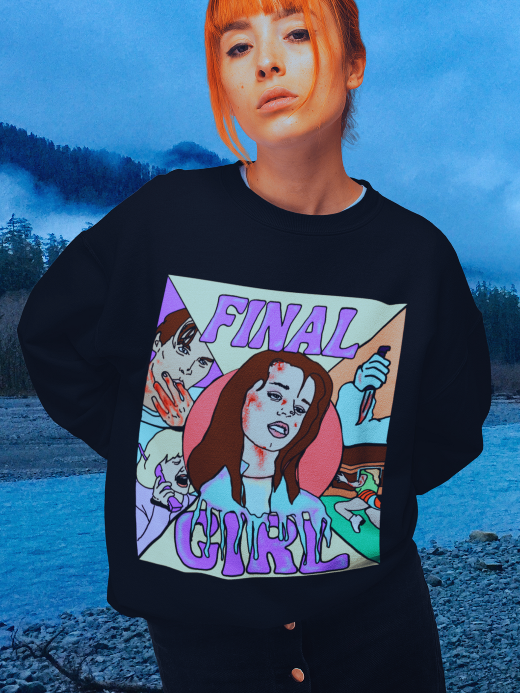 Final Girl Comfy Sweatshirt