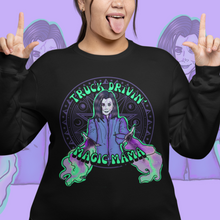 Load image into Gallery viewer, "Truck Driving Magic Mama" Comfy Sweatshirt