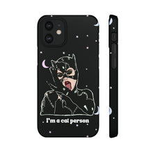 Load image into Gallery viewer, "I'm a Cat Person" Phone Snap Case