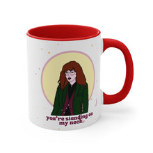 Load image into Gallery viewer, Daria &quot;You&#39;re Standing on My Neck&quot; 11oz Coffee Mug
