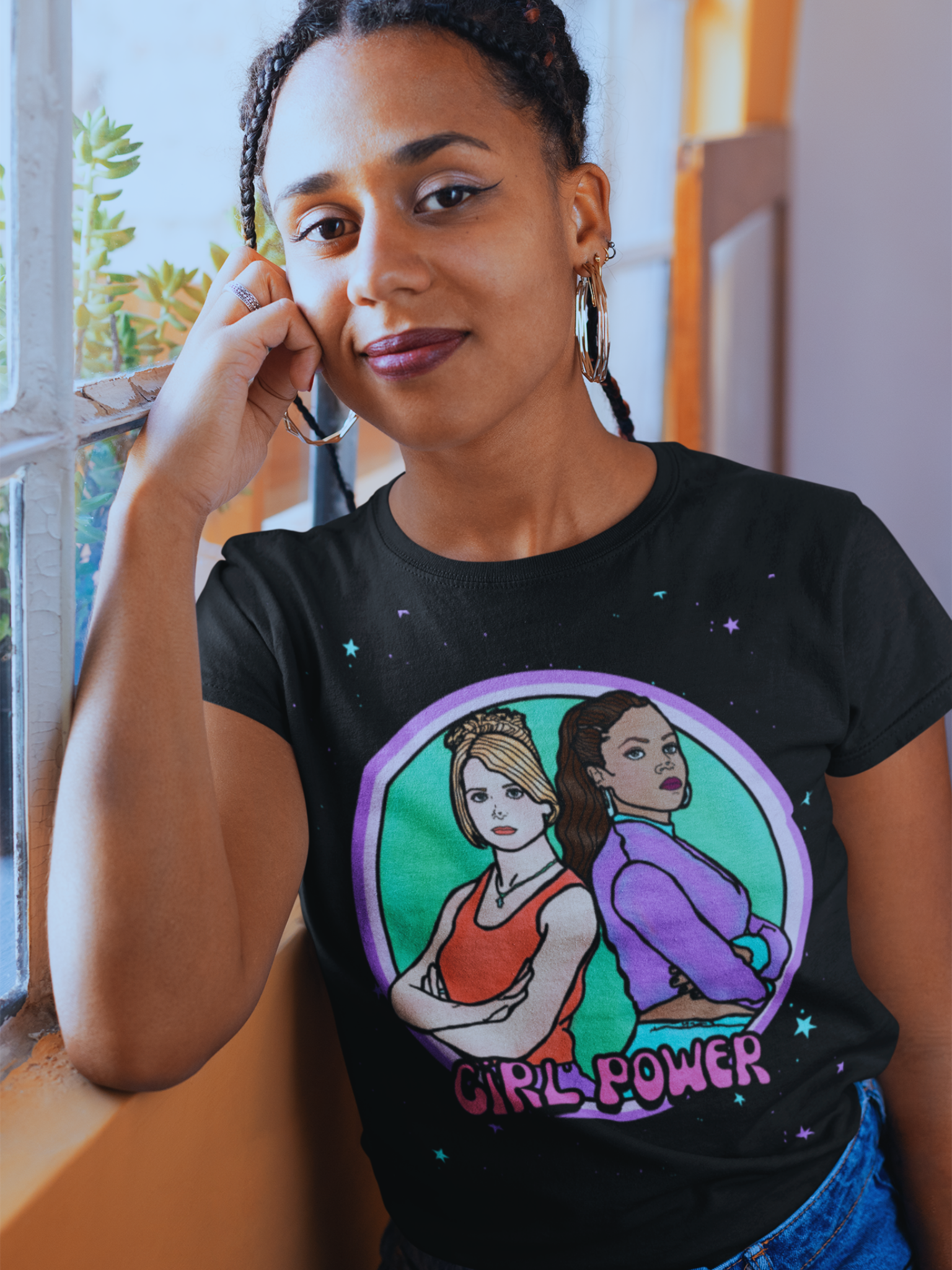 "Girl Power" Buffy & Kendra Super Soft Unisex Tshirt