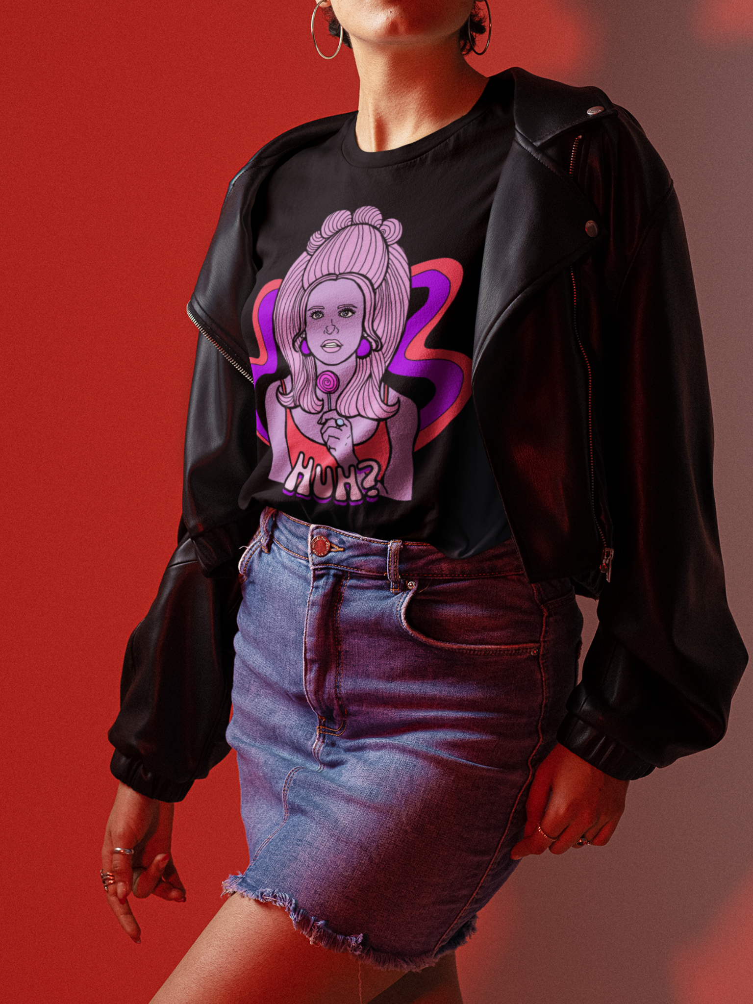 "Huh" Buffy Vintage Style Unisex Tee