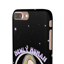 Load image into Gallery viewer, "Newly Human and Strangely Literal" Phone Snap Case