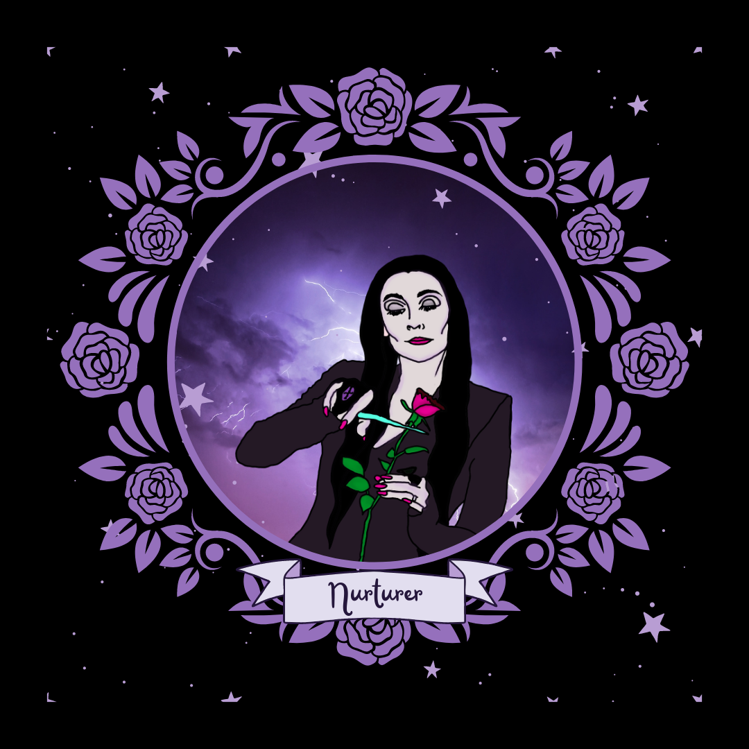 “Nurturer” Morticia Unisex T-shirt