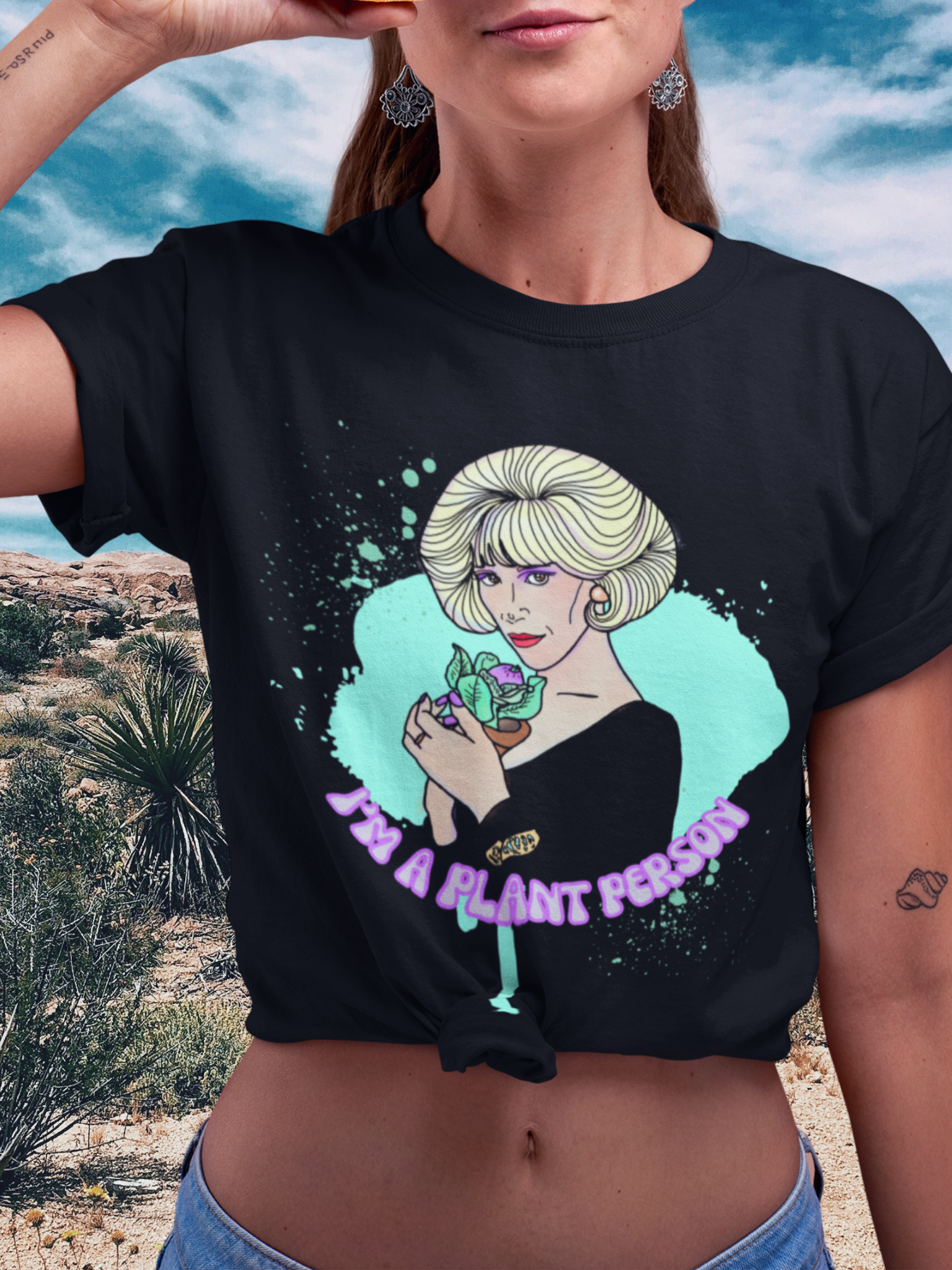 Little Shop of Horrors "I'm a Plant Person" Super Soft Unisex Tshirt