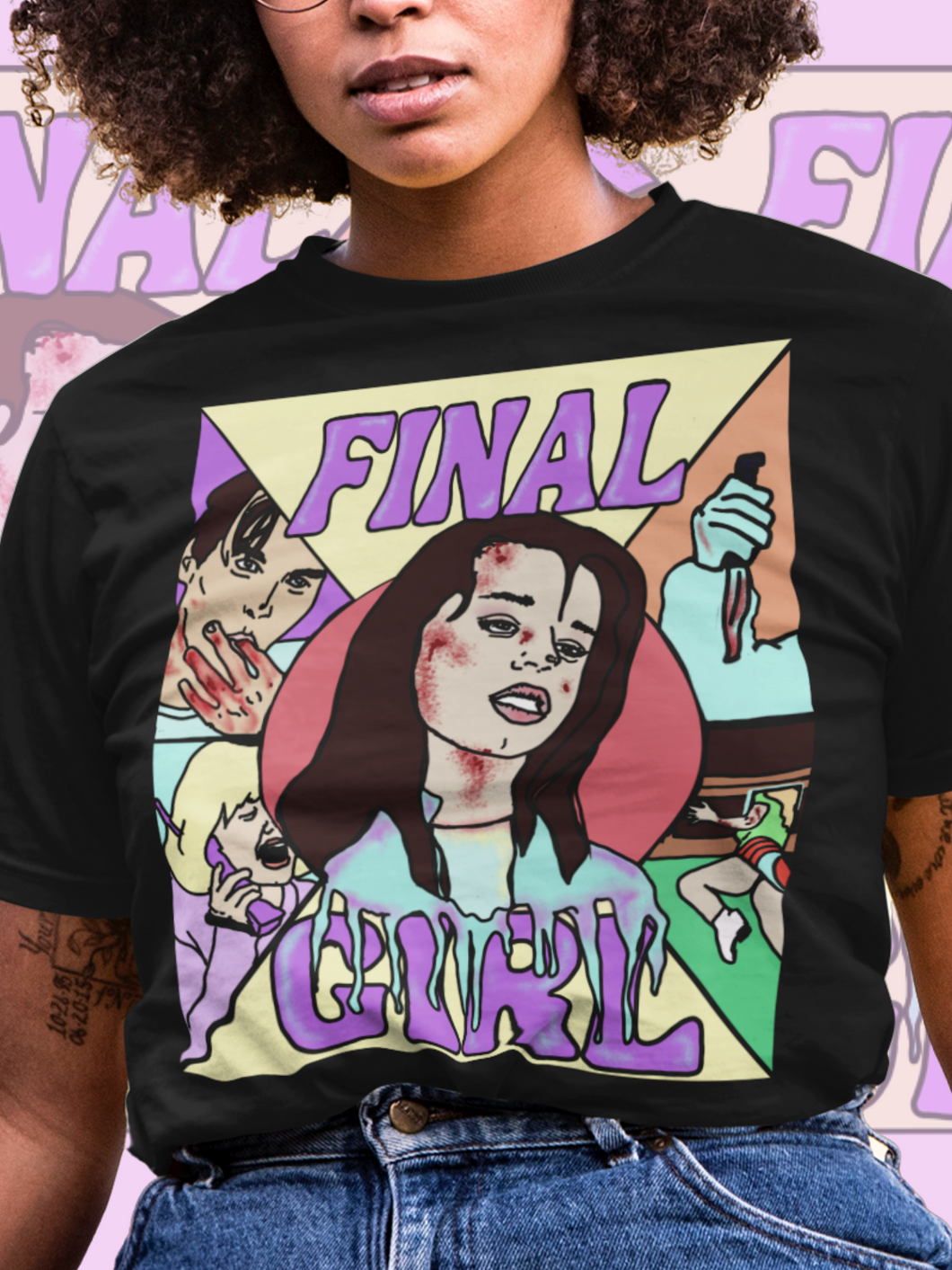 “Final Girl” Scream 98 Super Soft T-shirt
