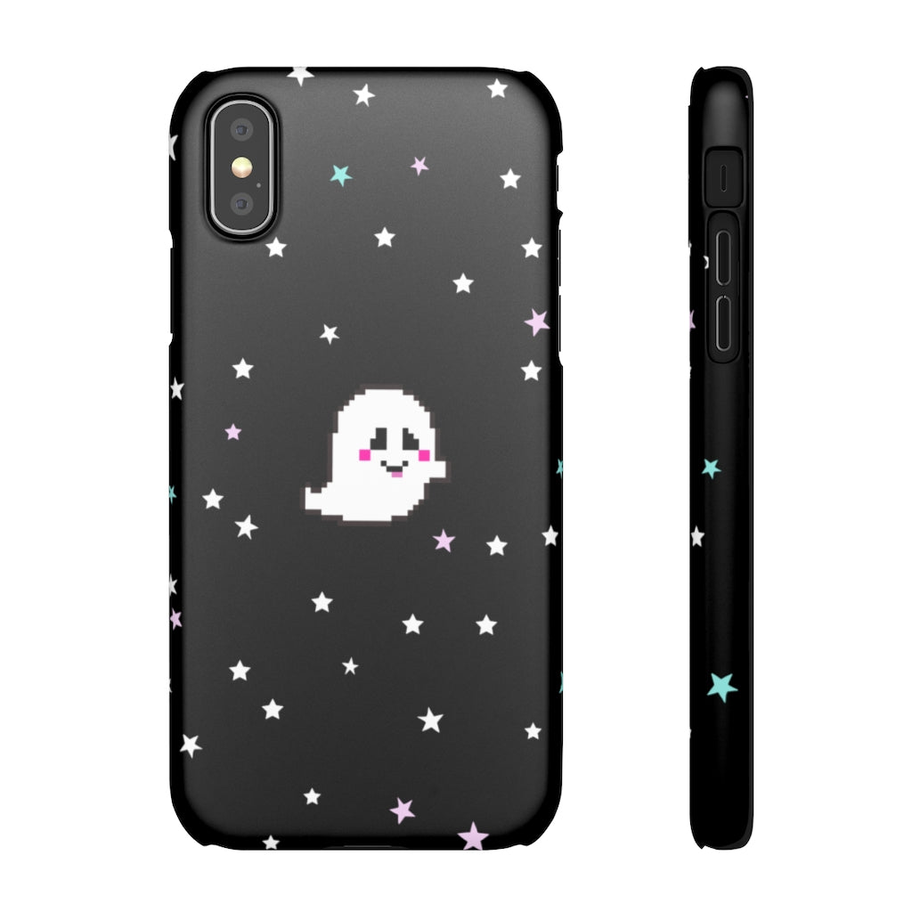 Grinning Ghostie Phone Snap Case