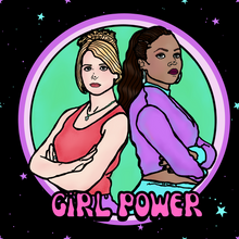 Load image into Gallery viewer, "Girl Power" Buffy & Kendra Super Soft Unisex Tshirt