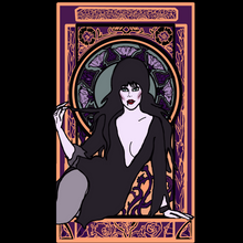 Load image into Gallery viewer, Elvira Art Nouveau Unisex T-Shirt