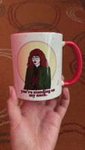 Load and play video in Gallery viewer, Daria &quot;You&#39;re Standing on My Neck&quot; 11oz Coffee Mug
