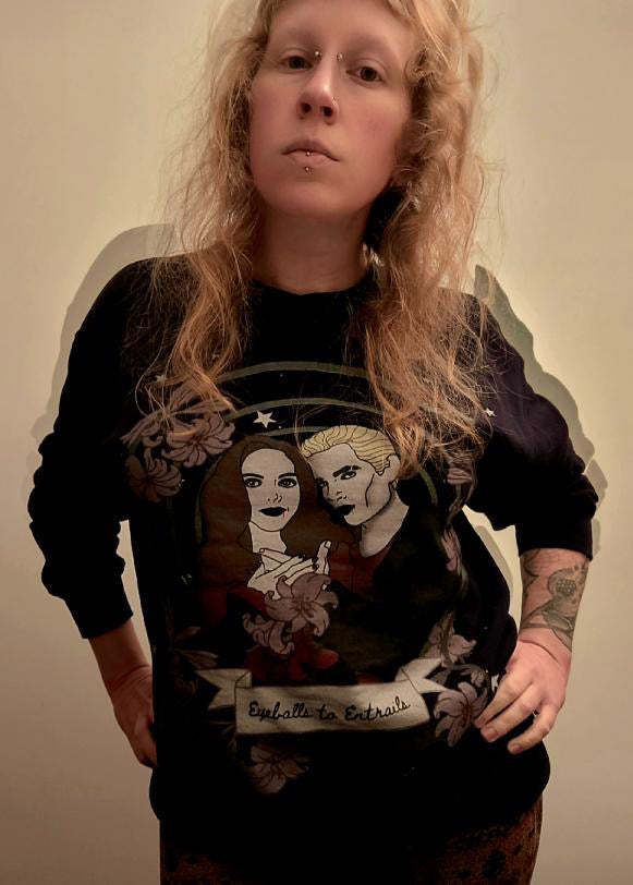 Eyeballs to Entrails Sprusilla Comfy Sweatshirt