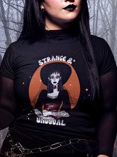 Load image into Gallery viewer, “Strange and Unusual” Lydia Deetz Vintage Style Tee