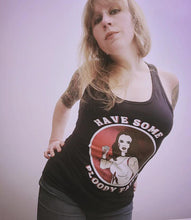 Load image into Gallery viewer, "Have Some Bloody Faith" Racerback Tank