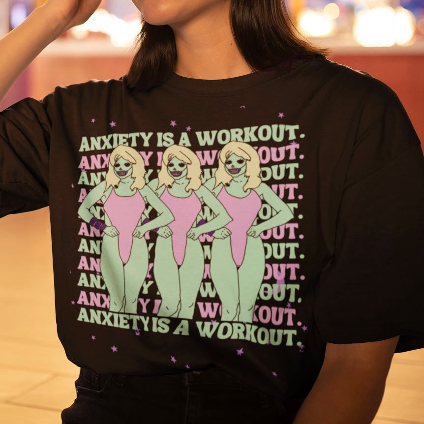 Anxiety is a Workout Super Soft T-Shirt