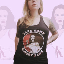 Load image into Gallery viewer, "Have Some Bloody Faith" Racerback Tank