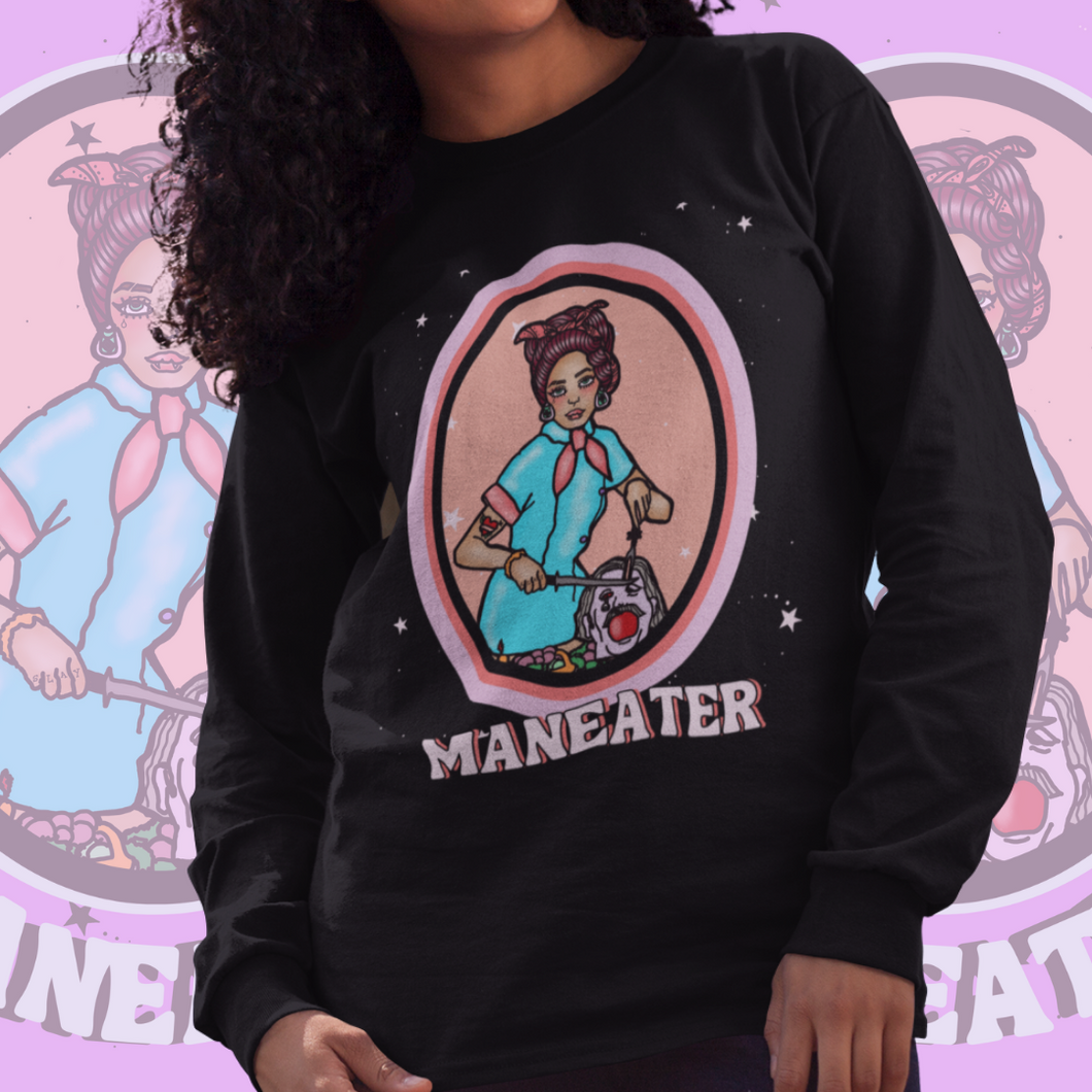Man Eater Unisex Heavy Blend™ Crewneck Sweatshirt