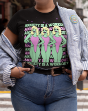 Load image into Gallery viewer, Anxiety is a Workout Unisex Graphic Tee