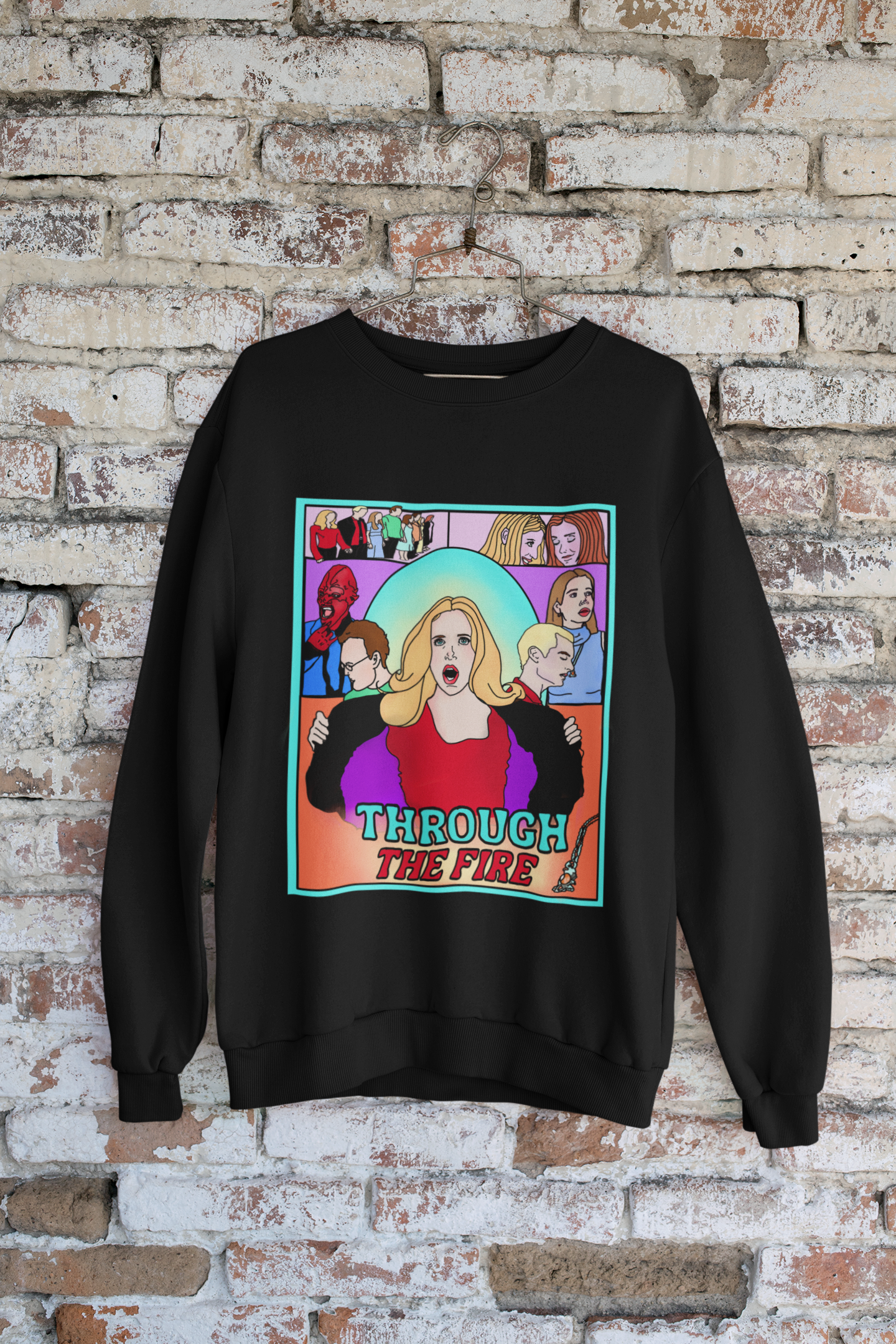 "Through the Fire" Comfy Sweatshirt