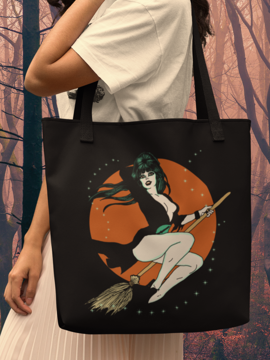 Elvira Moon Witch Bag