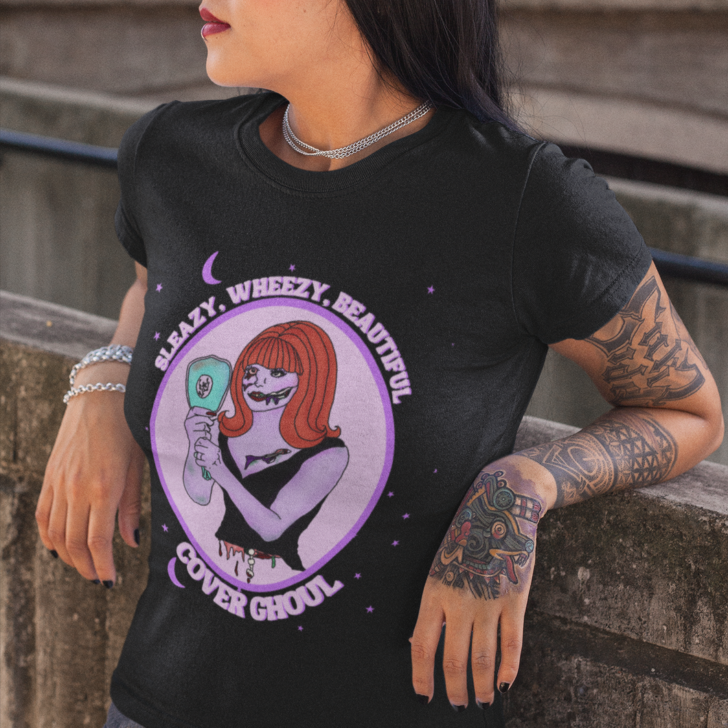 Sleazy, Wheezy, Beautiful Cover Ghoul Super Soft T-Shirt