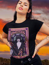 Load image into Gallery viewer, Elvira Art Nouveau Unisex T-Shirt