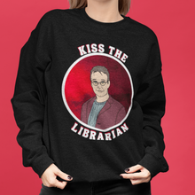 Load image into Gallery viewer, Kiss The Librarian Giles Heavy Comfy Sweatshirt