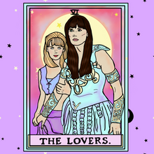 Load image into Gallery viewer, "The Lovers" Xena & Gabrielle Super Soft Unisex Tshirt