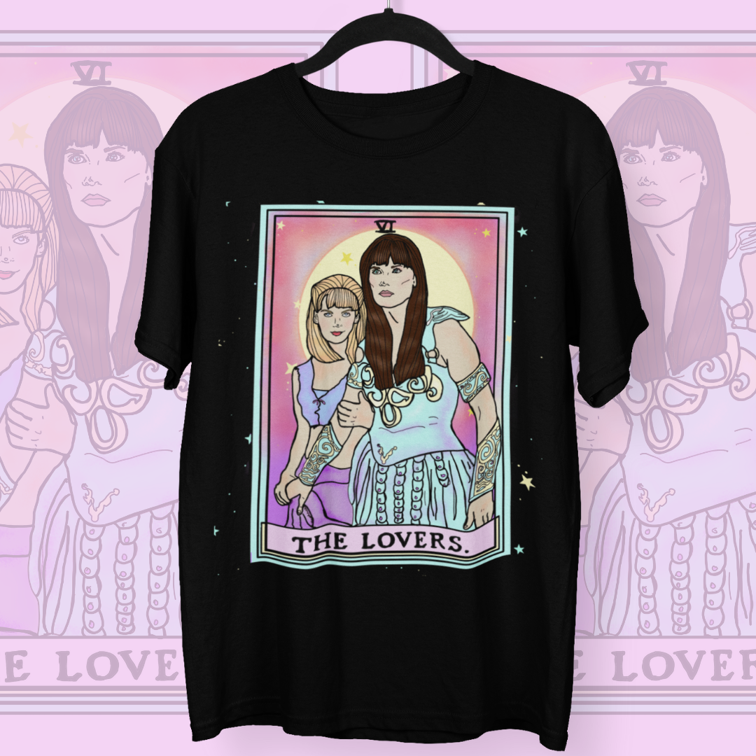 "The Lovers" Xena & Gabrielle Super Soft Unisex Tshirt