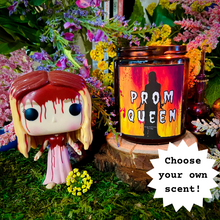 Load image into Gallery viewer, Carrie Prom Queen Customizable 8oz Soy Candle
