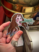 Load image into Gallery viewer, Regan Glitter Barf Water Bottle Sticker
