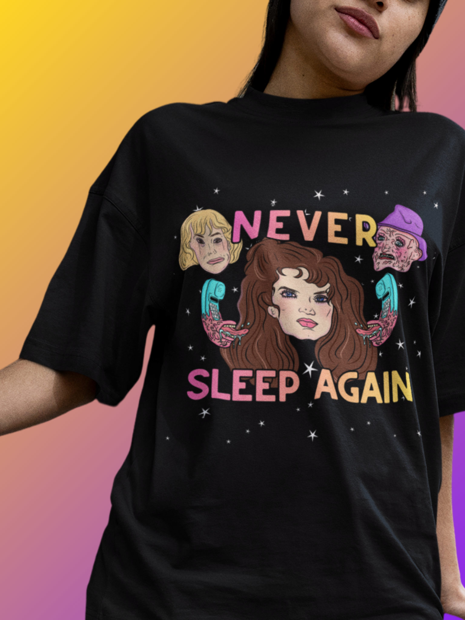 Never Sleep Again Unisex Graphic Tee