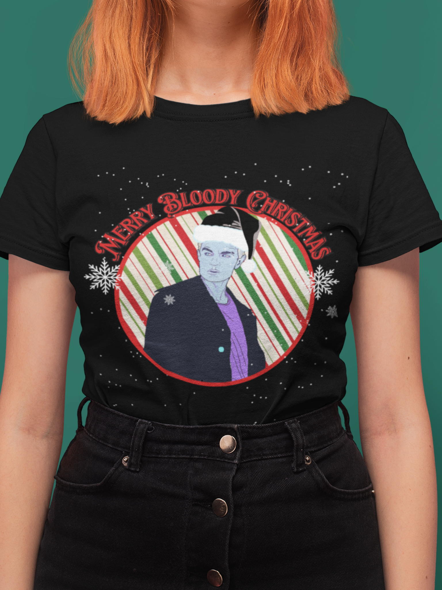 Spike "Merry Bloody Christmas" Unisex Tee