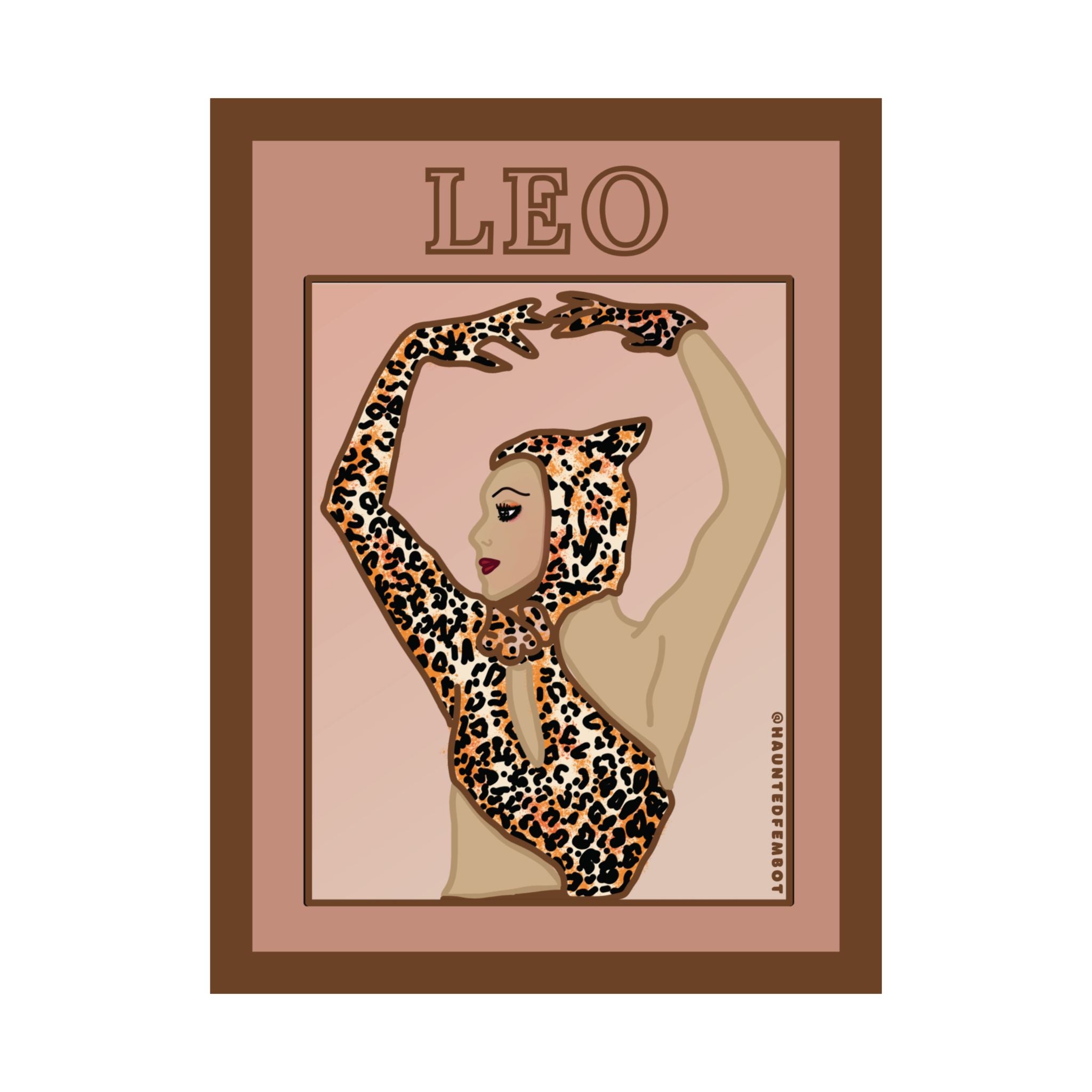 Leo Poster  (12" x 16")