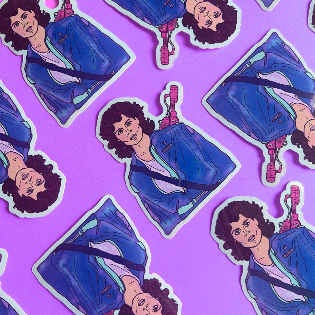 Ellen Ripley Waterproof Sticker