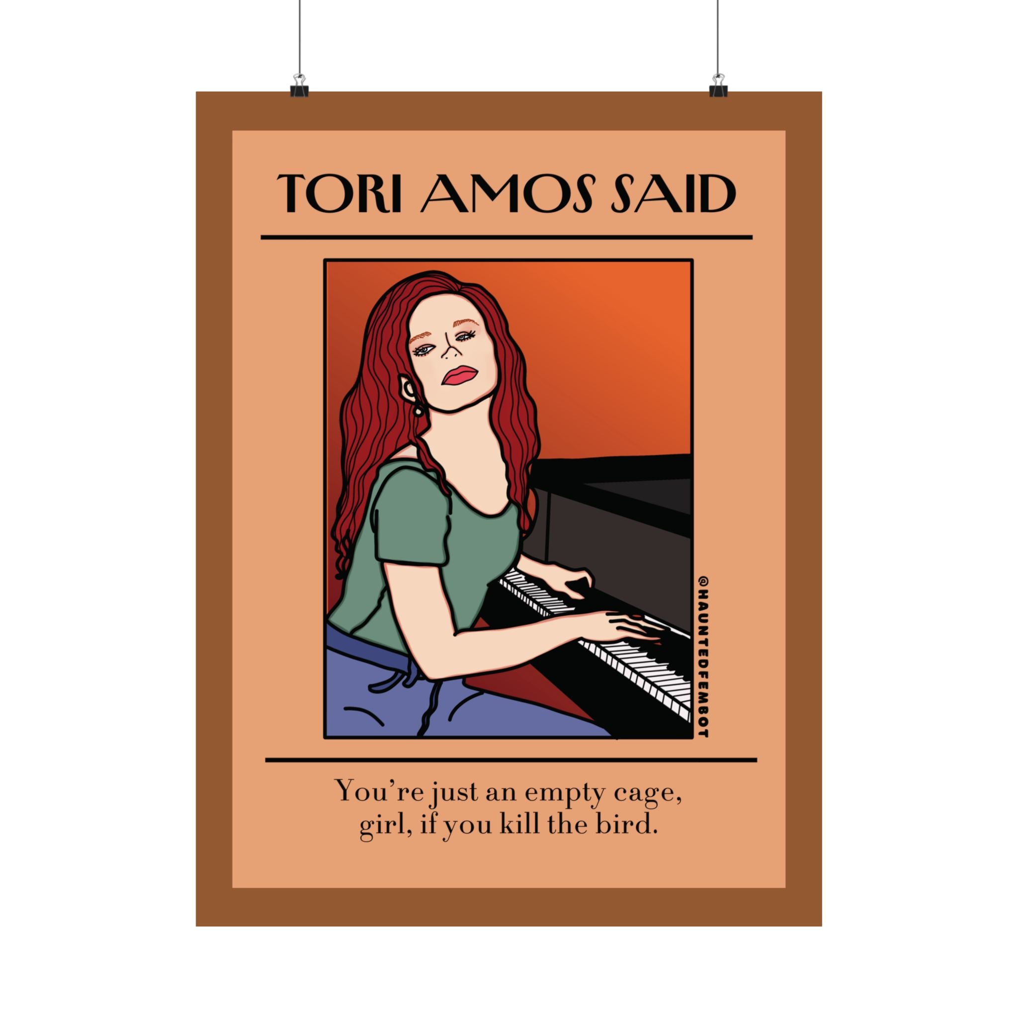 Tori Amos Poster  (24" x 32")